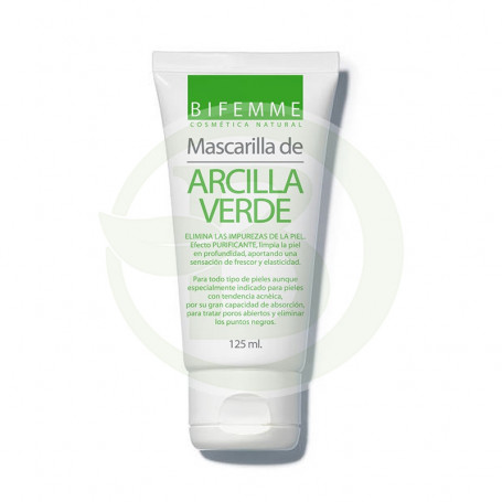 Mascarilla Arcilla Verde Tubo 125Gr. Bifemme