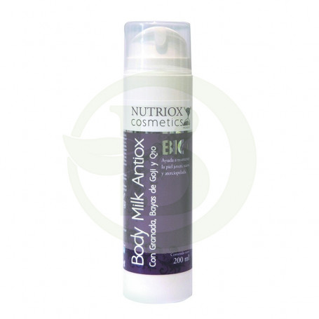 Body Milk Granada, Goji, Coenzima 200Ml. Bio Nutriox Bifemme