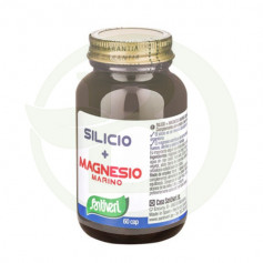 Silicium avec Magnésium Marin 60 Capsules Santiveri