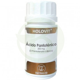 Holovit Ácido Pantoténico 200Mg. 50 Cápsulas Equisalud