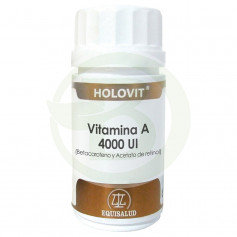 Holovit Vitamine A 4000IU 50 Gélules Equisalud