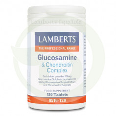 Complexe de glucosamine et de chondroïtine 120 comprimés. Lamberts