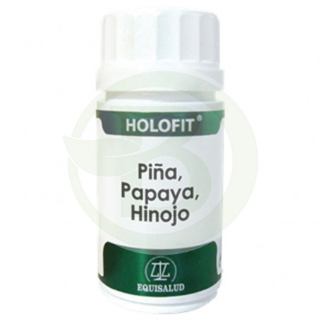 Holofit Piña, Papaya, Hinojo 50 Cápsulas Equisalud