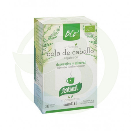 Sanaflor Cola Caballo Bio 20 Filtros Santiveri