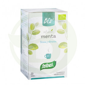 Sanaflor Menta Bio 20 Filtros Santiveri