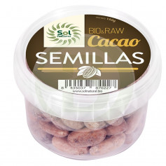 Cacao de graines crues biologiques 150Gr. Soleil naturel