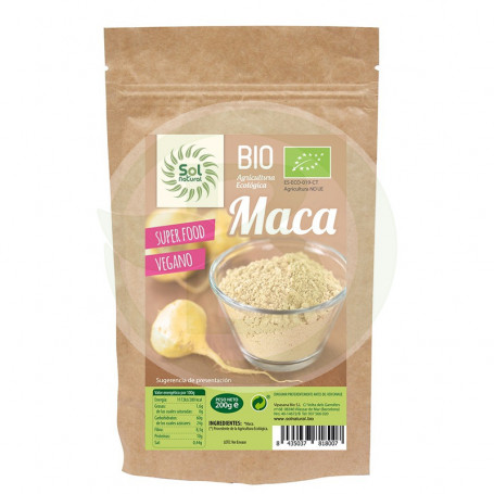 Maca Bio 200Gr. Sol Natural