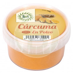 Curcuma en poudre Bio 100Gr. Soleil naturel