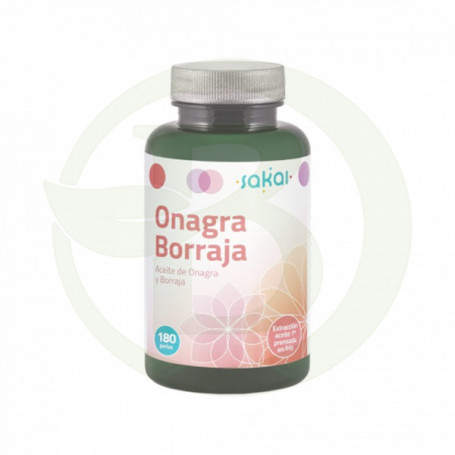 Onagra + Borraja 180 Perlas 715Mg. Sakai