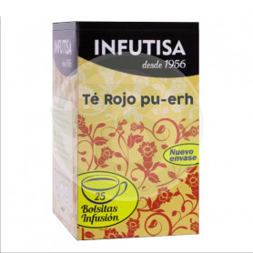 Té Rojo Pu-Erh 25 Filtros Infutisa