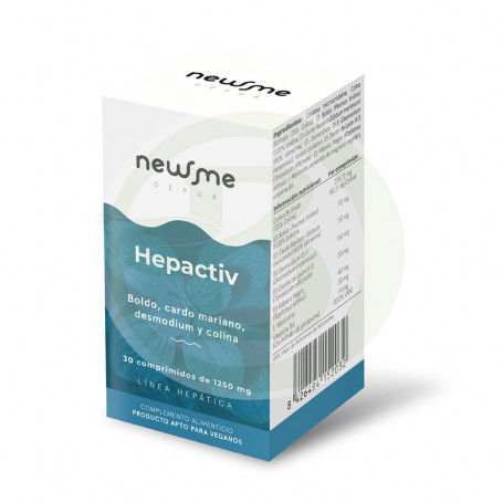 Hepactiv 30 Comprimidos 1250Mg. Herbora