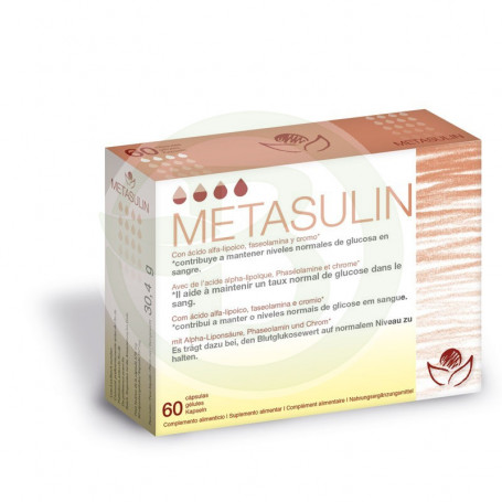 Metasulin 60 Cápsulas Herbetom