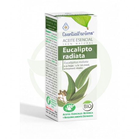 Aceite Esencial Eucalipto Radiata Bio 10Ml. Esential Aroms