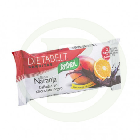 Db-Barritas Naranja Choco Negro 35Gr. Santiveri