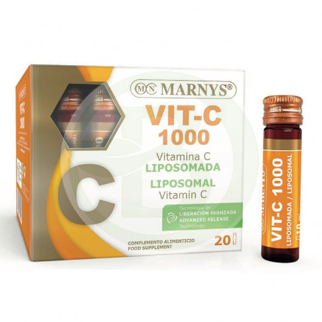 Vit-C 1000 Liposomada 20 Viales Marnys