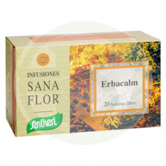 Sanaflor Infusion Erbacalm 20 Filtres Santiveri