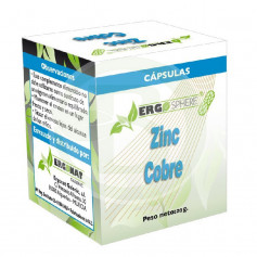 Ergosphere Zinc-Cuivre 50 capsules Ergonat