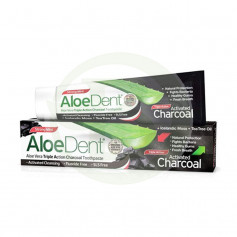 Dentífrico Aloe Vera con Carbón Activo 100Ml. Evicro