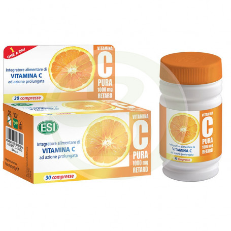 Vitamina C Pura Retard 1000Mg. ESI