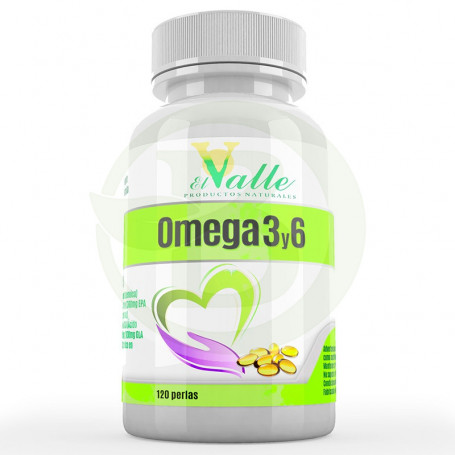 Omega 3 y 6 120 Perlas El Valle