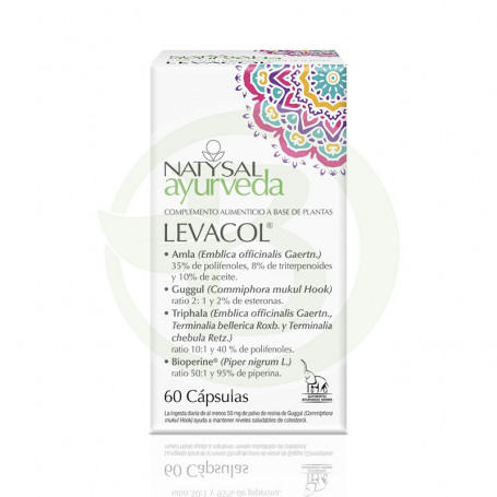 Ayurveda Levacol 60 Cápsulas Natysal