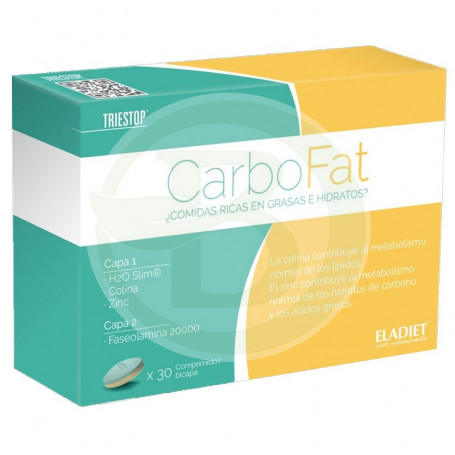 Triestop Carbofat 30 Comprimidos Eladiet