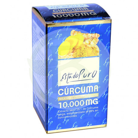 Cúrcuma 10000Mg. 80 Cápsulas Estado Puro