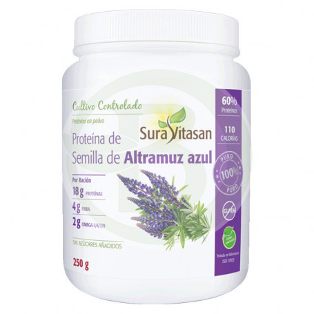 Proteína De Semilla De Altramuz Azul 250Gr. Sura Vitasan