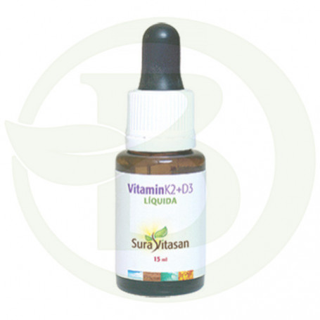 Vitamina K2 y D3 15Ml. Sura Vitasan