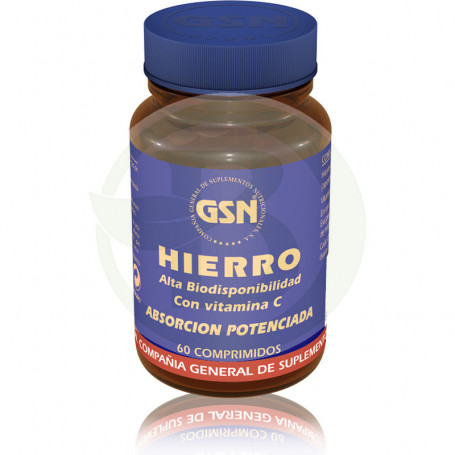 Hierro 60 Comprimidos G.S.N.