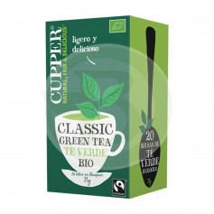 Té Verde Classic Bio 20 Bolsas Cupper