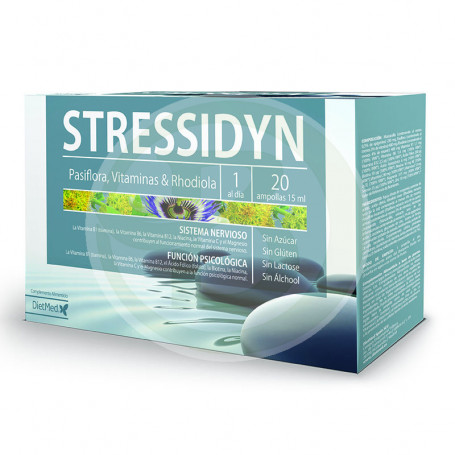 Stressidyn Pasiflora 20 Ampollas Dietmed