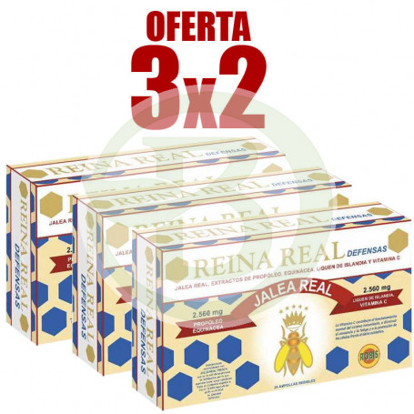 Pack 3x2 Reina Real Defensas Robis