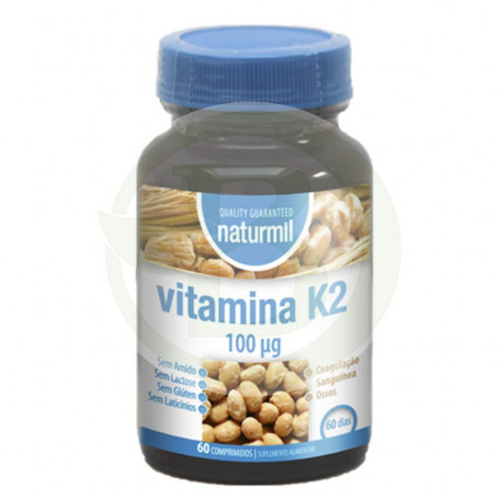 Vitamine K2 100Mg. 60 comprimés Naturmil