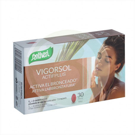 Vigor Sol Actif Plus 30 Perles Santiveri