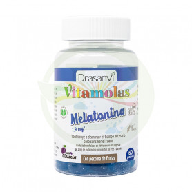 Vitamines Mélatonine 60 Gummies Drasanvi