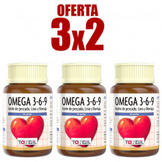 Pack 3x2 Omega 3-6-9 60 Perles Tongil