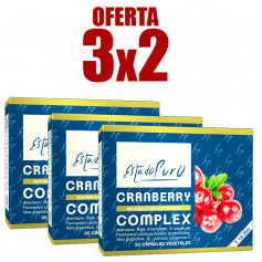 Pack 3x2 Cranberry Complexe 30 Gélules État Pur