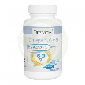 Oméga 3-6-9 1 000 mg. 24 perles de Drasanvi