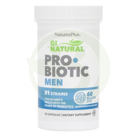 Gi Natural Probiotique Homme 30 Capsules Natures Plus