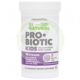 Gi Natural Probiotic Kids 30 Comprimés Natures Plus