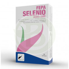 Fepa Sélénium + Zinc 60 Gélules Fepadiet