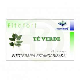 Fitofort Thé Vert 40 Capsules Internature