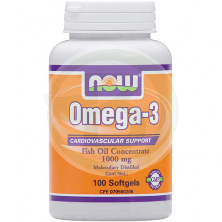 Oméga 3 1 000 mg. 100 perles maintenant