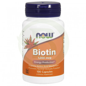 Biotine 1000Mcg. 100 gélules maintenant