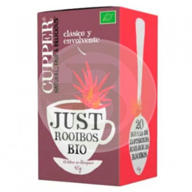 Just Rooibos Bio Infusion 20 Sachets Tasses