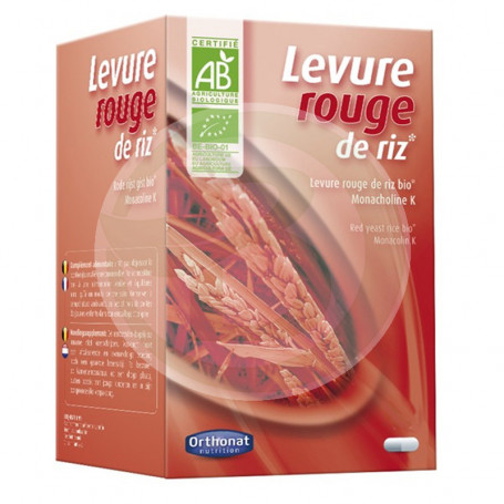 Levure Rouge De Riz 30 Gélules Orthonat