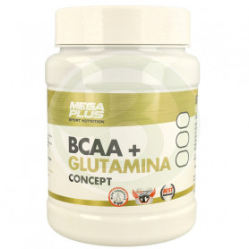 Bcaa + Glutamine Tropical Extrême Pureté 600Gr. Mégaplus