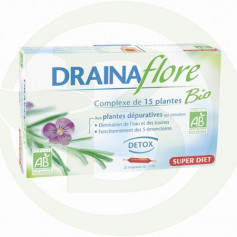 Drainaflore 20 Ampoules Super Diet