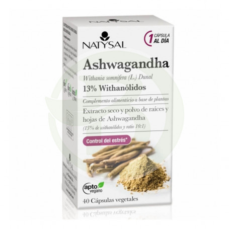 Ashwagandha 40 Gélules Natysal